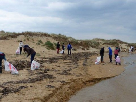 Festipâques : Nettoyage de la plage de Kerhillio